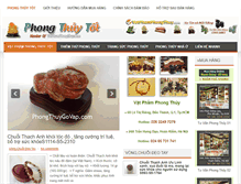 Tablet Screenshot of phongthuytot.com